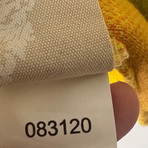 Soft Surroundings Floral Soft Knit Top Bird of Paradise V-Neck Sweater Yellow PM - Picture 13 of 14